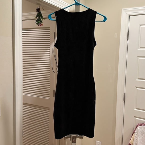 NWT Marty M Black Velvet Dress! - Picture 5 of 5